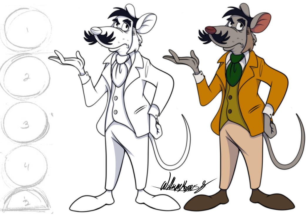 Inspector Lawless - The Great Mouse Detective by WilliamMorrisJr on ...