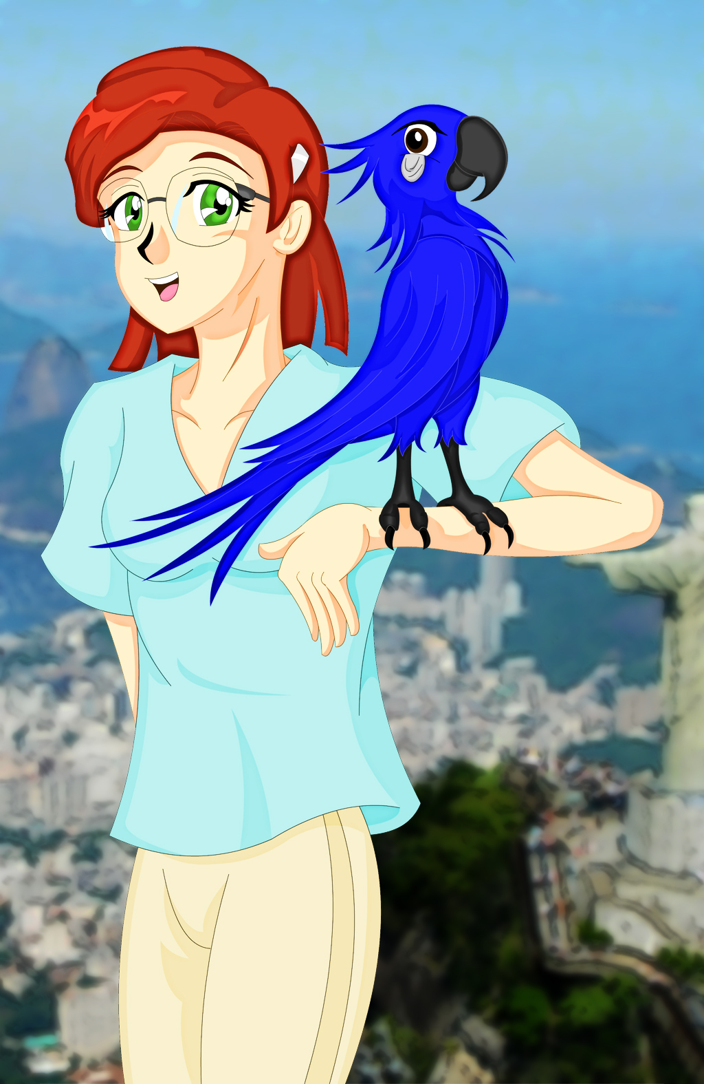 482-Rio-Feathery Pals