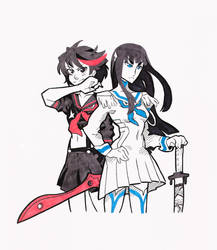 Satsuki and Ryuko