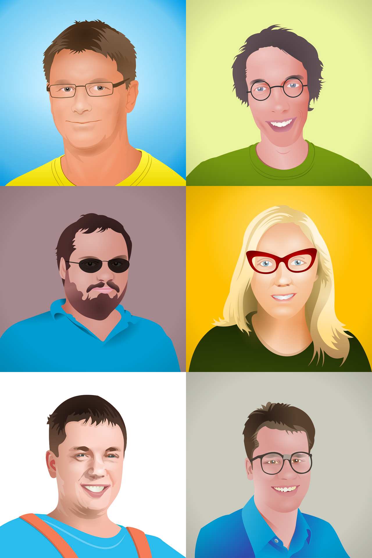 Illustrated Avatar from Photo by nikdo-org