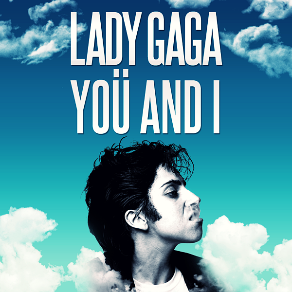 Lady GaGa - You And I CD COVER