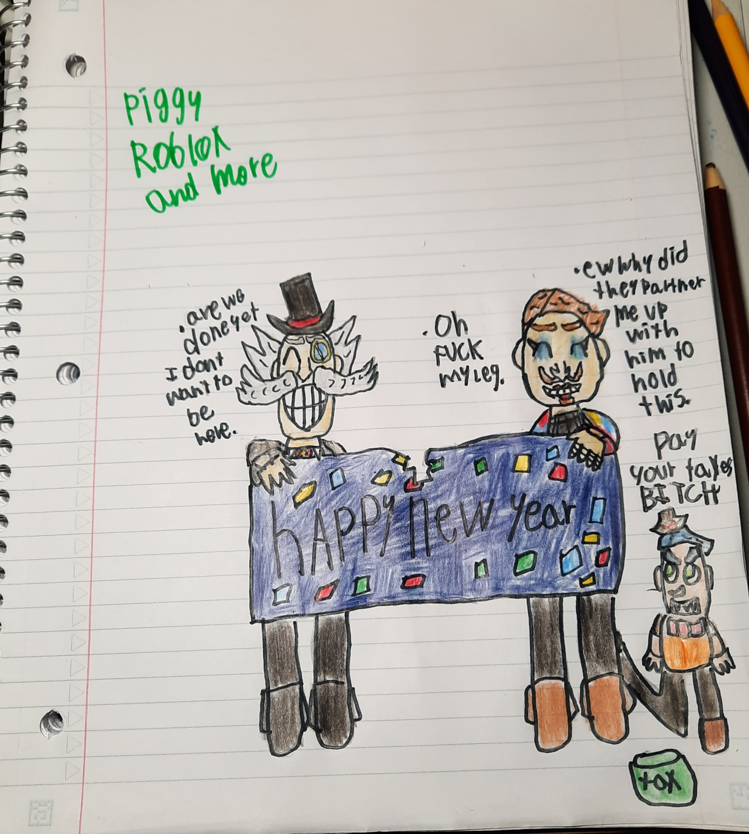 Yellow rainbow friends chapter 2 by piggyrobloxandmore on DeviantArt