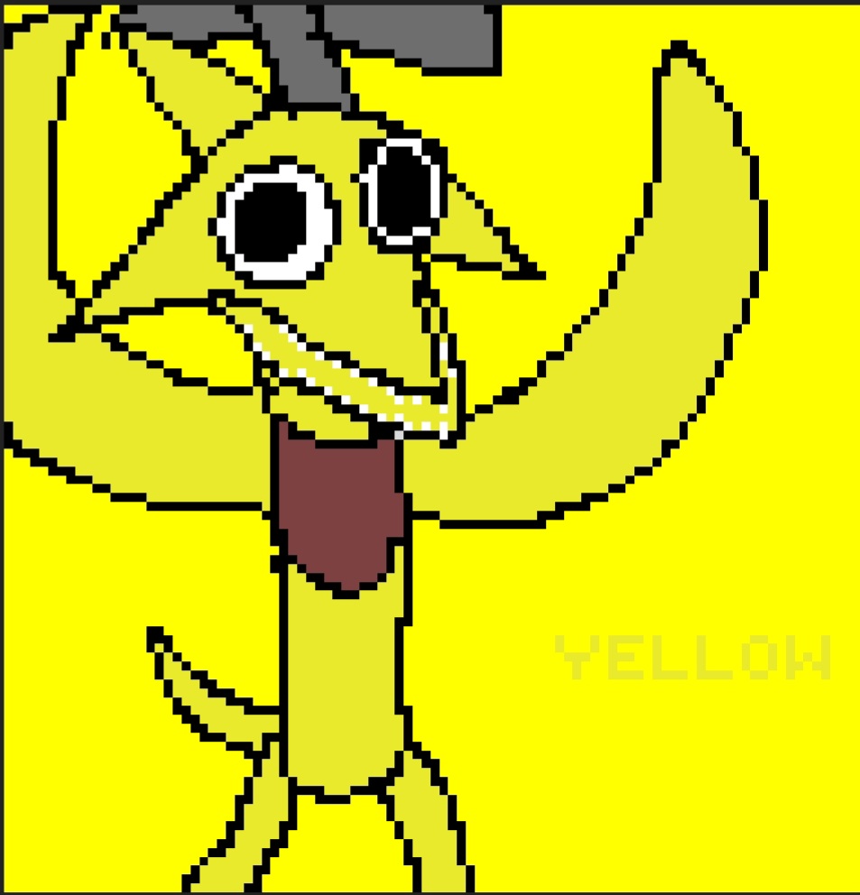 YELLOW FROM RAINBOW FRIENDS CHAPTER 2 ROBLOX GAME