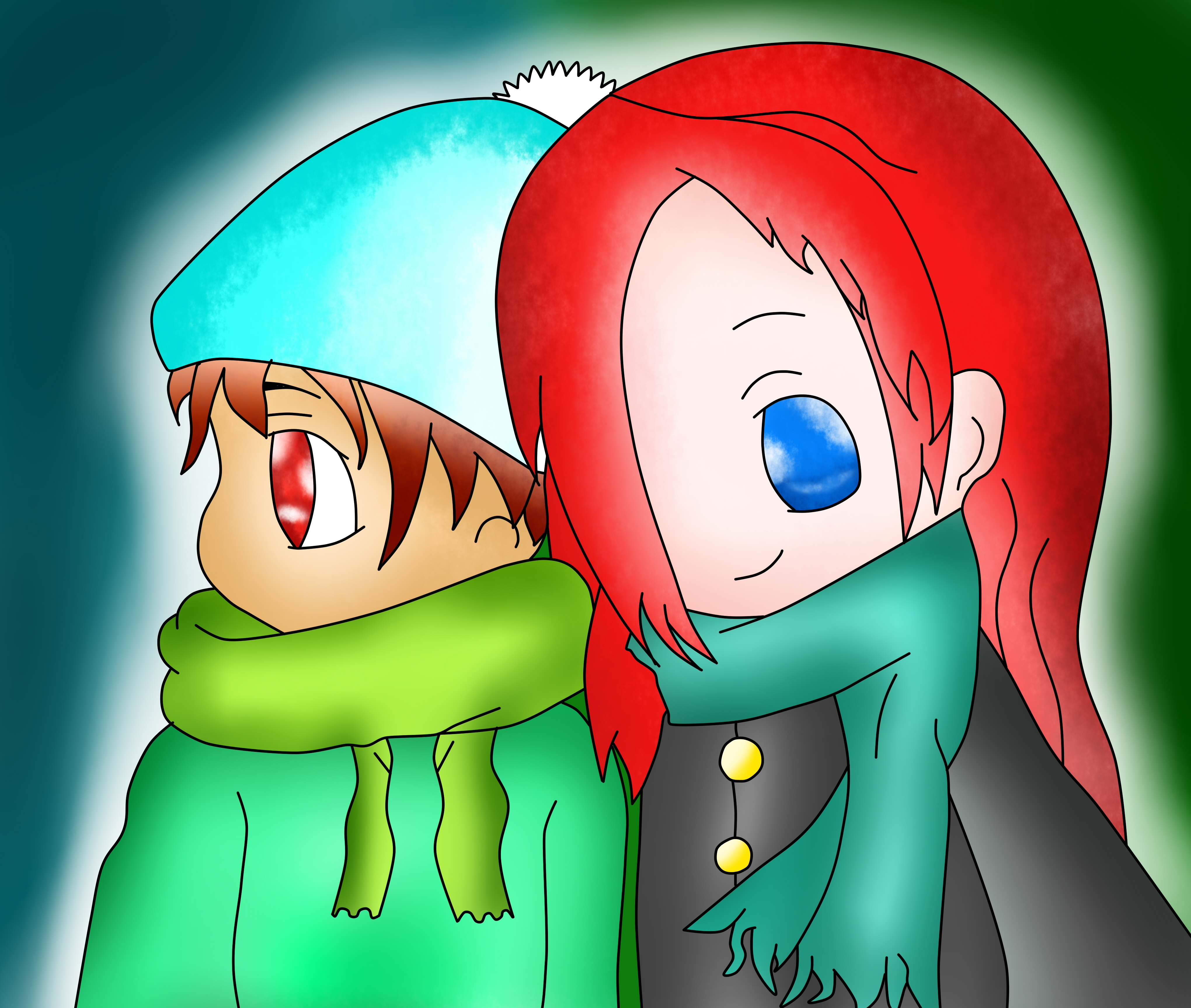 Chibi couple