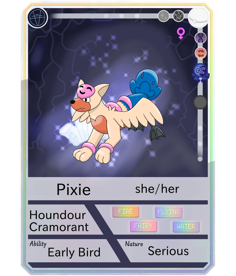 Pokemon CC ref - Pixie (15) by Corvidaemon on DeviantArt
