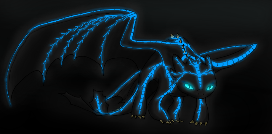 Blue Night Fury
