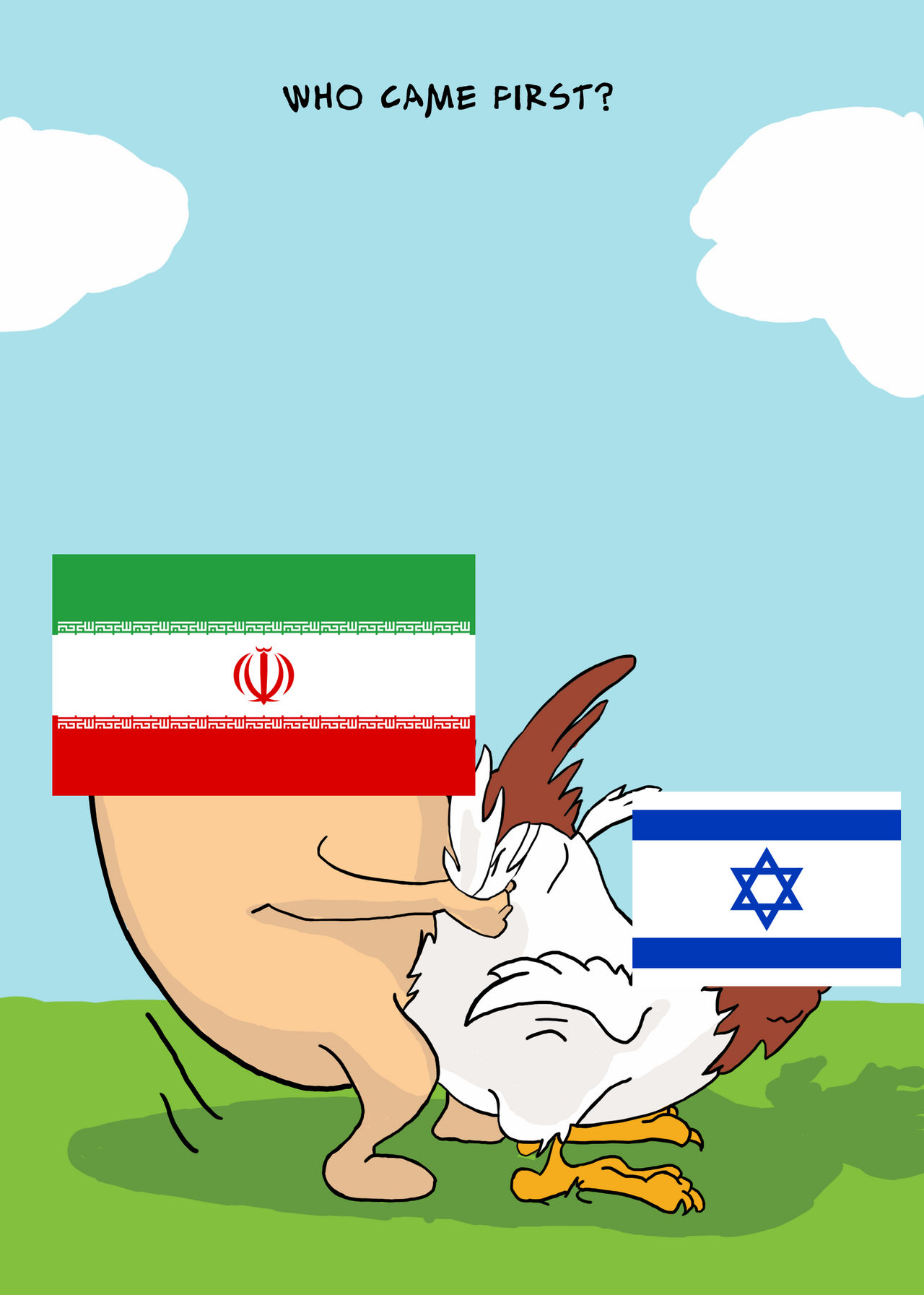 WHO CAME FIRST Iran or Israel by Alexander517 on DeviantArt