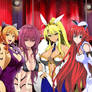 The anime girls Night club (High School DxD)(Fate)