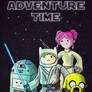 Adventure Time - Star Wars Mash Up