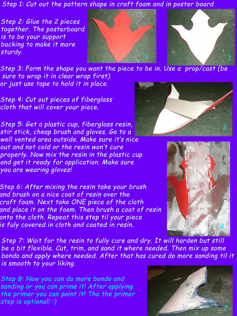 Tutorial - Reeinforcing cosplay craft foam armor.