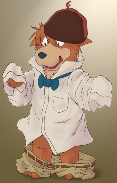 Young Sherlock Hound by bew