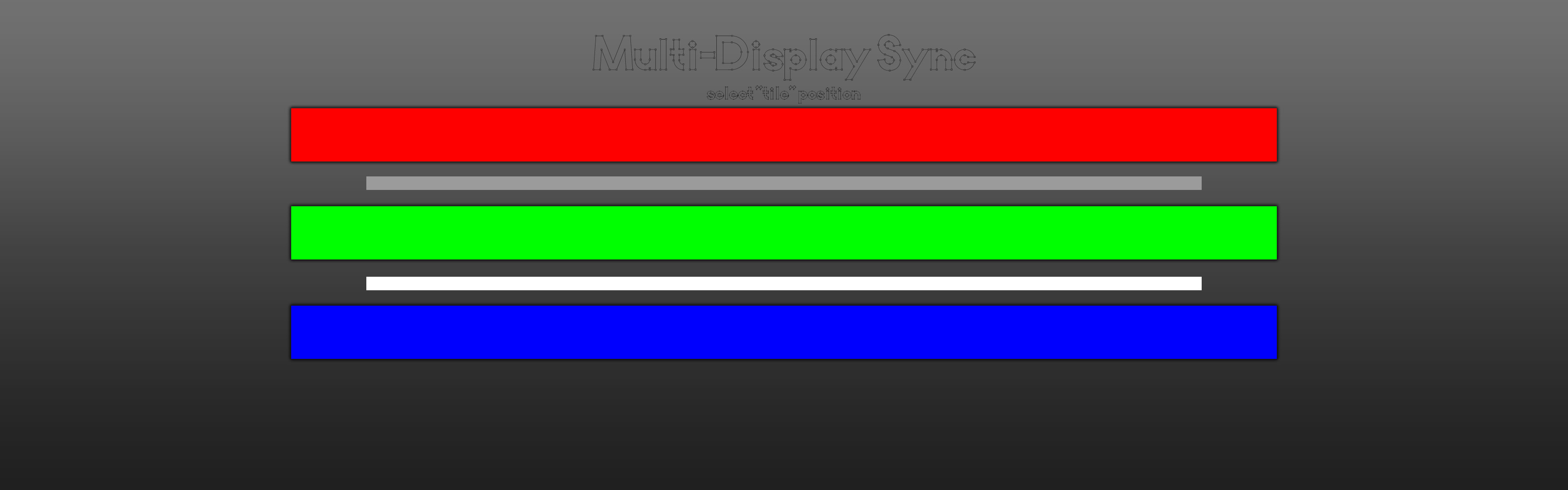 multi display calibrator