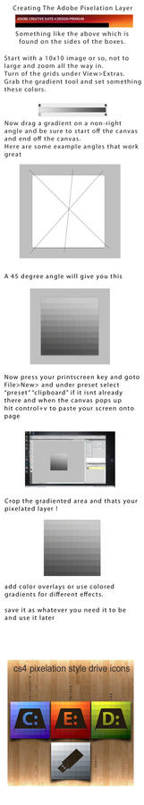 adobe pixelation tutorial