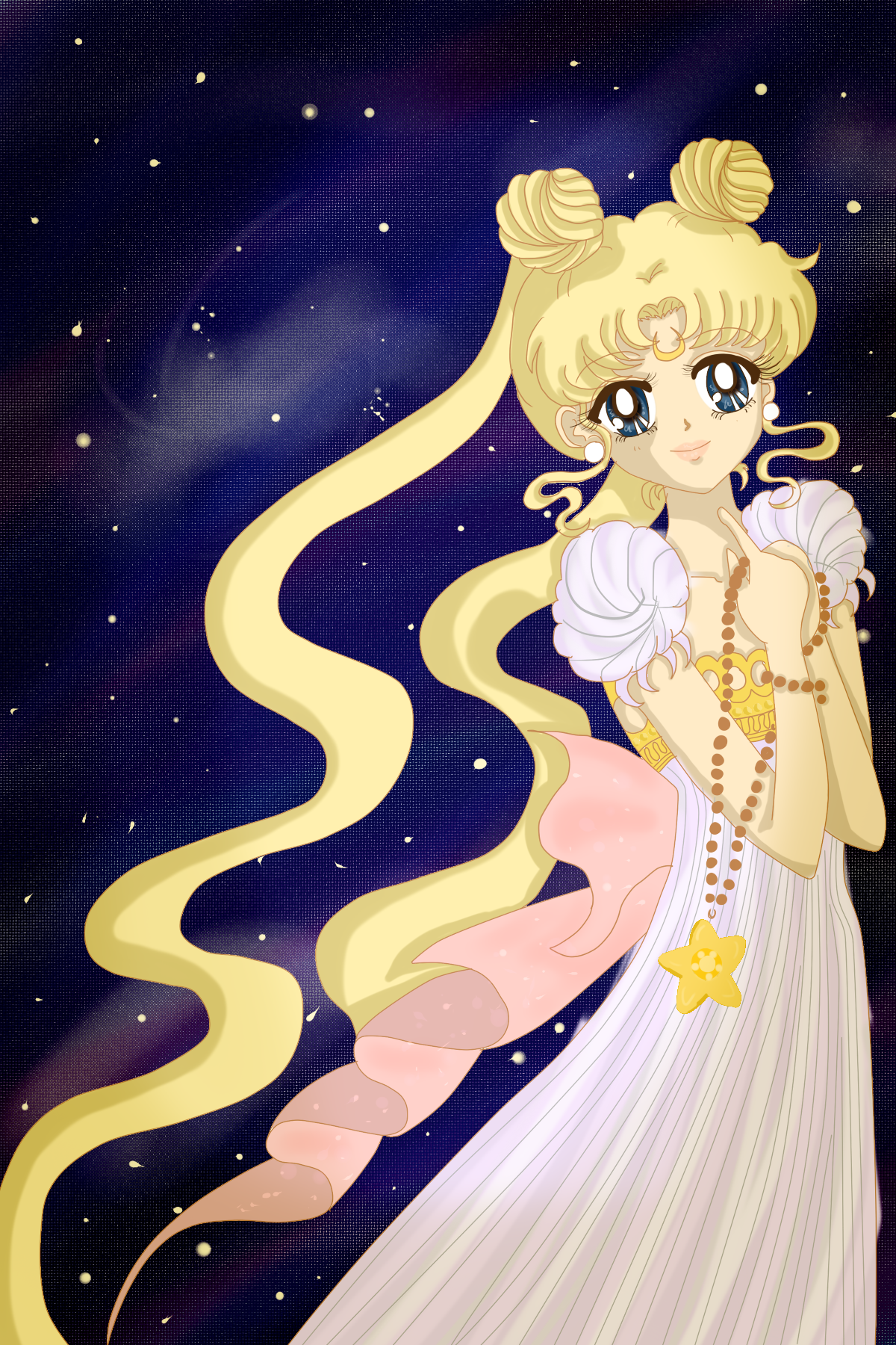 Princess Serenity at nightfall