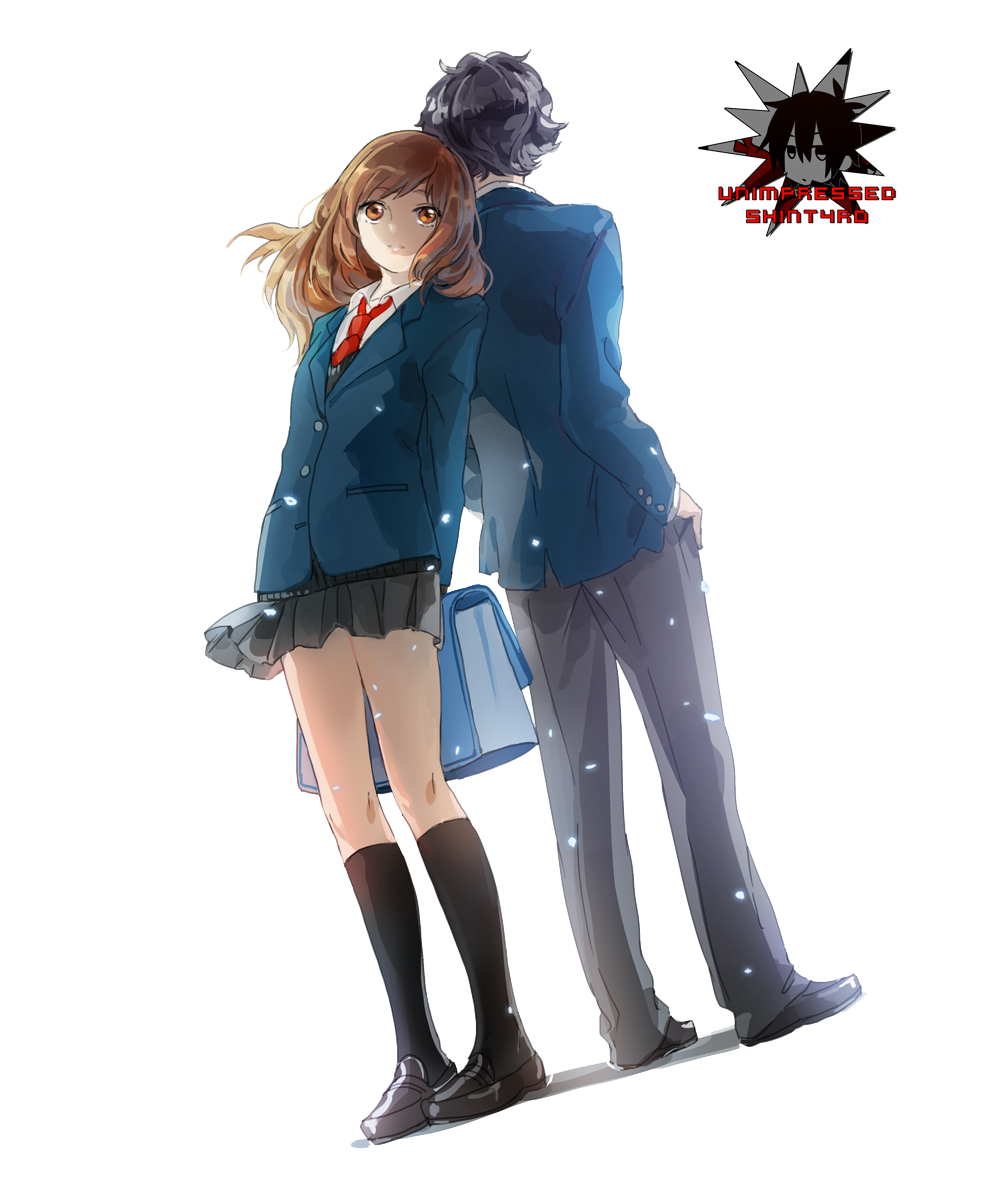 Ao haru ride render by Koukochiisaki on DeviantArt