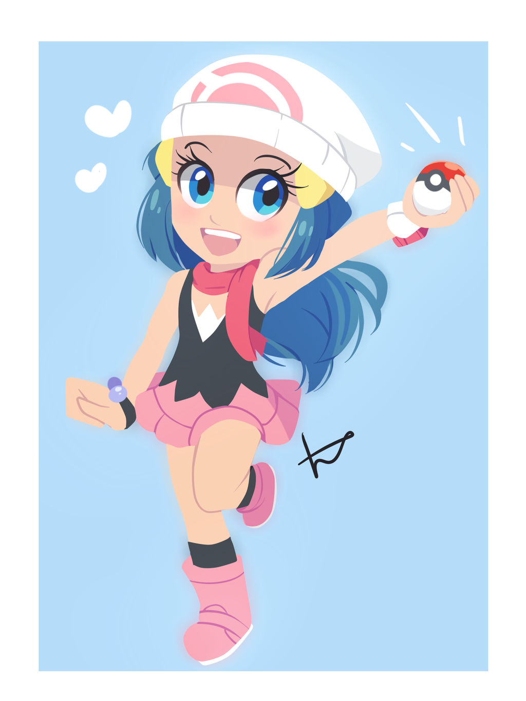 Dawn Hikari Maya Pokemon by HikaruNoMiraiW on DeviantArt