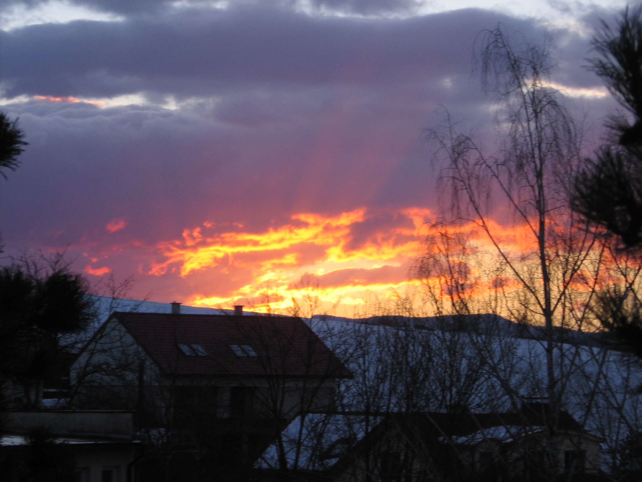 sunrise in slovakia