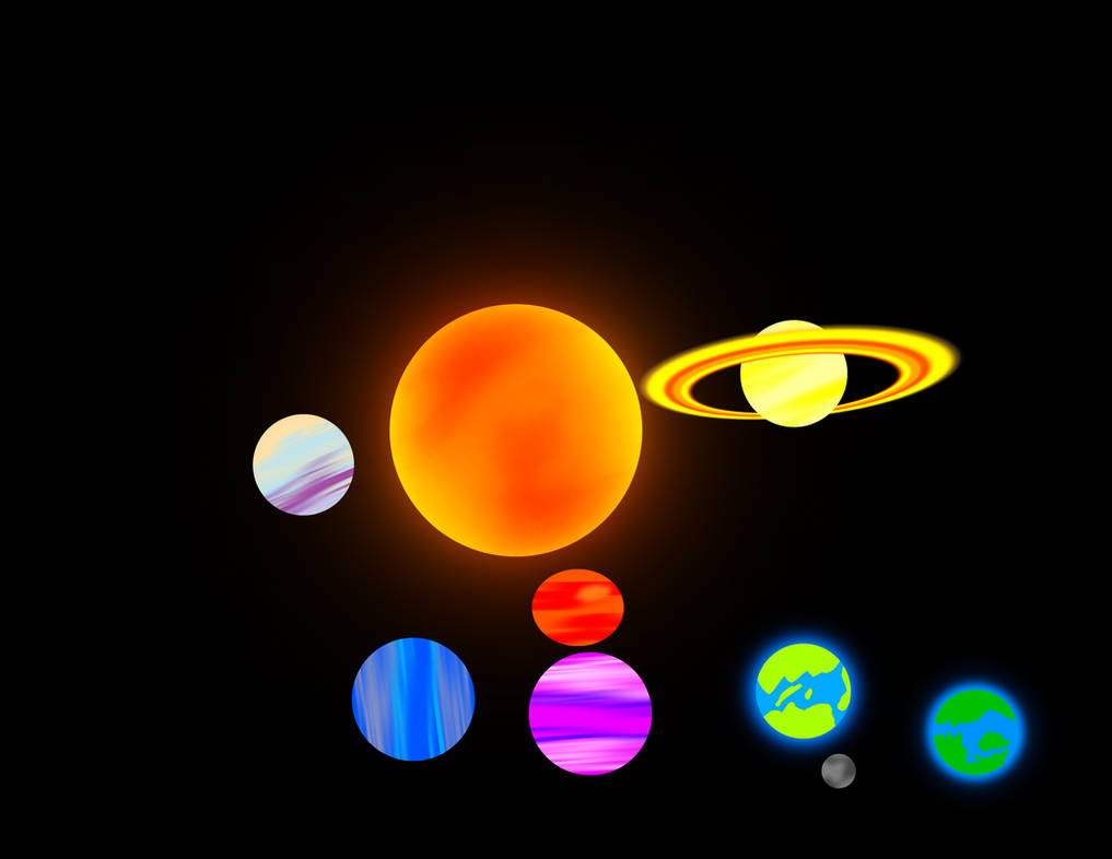 Star System Deviantart I remade Lavy's Solar System by RickyHo912 on DeviantArt