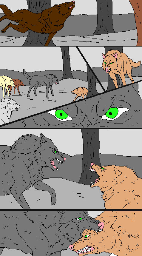 Wolf Comic Lineart By Whitewolfcrisis13-d5h8x3 by wolfgal4123 on DeviantArt