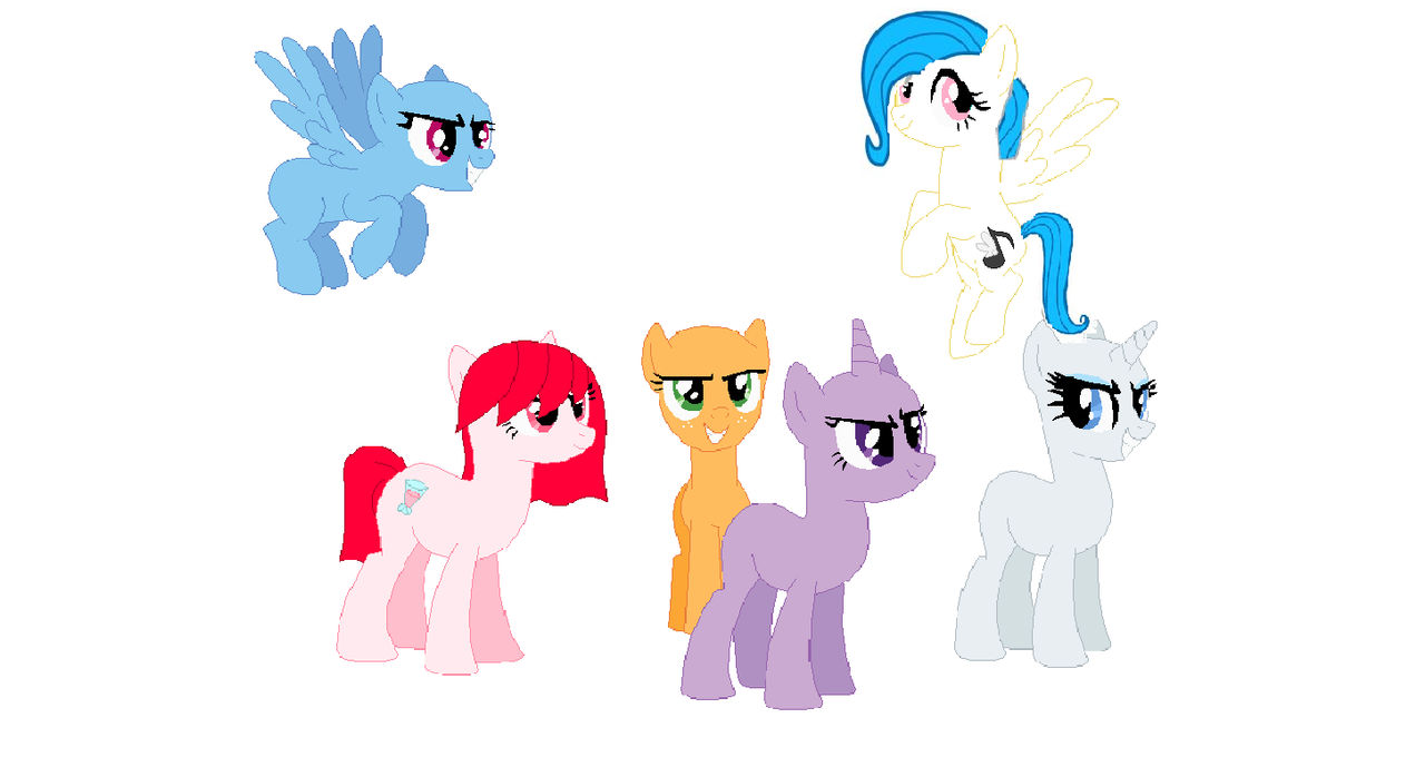 MLP Collab with QueenSilvia95 by RainbowDash22100 on DeviantArt