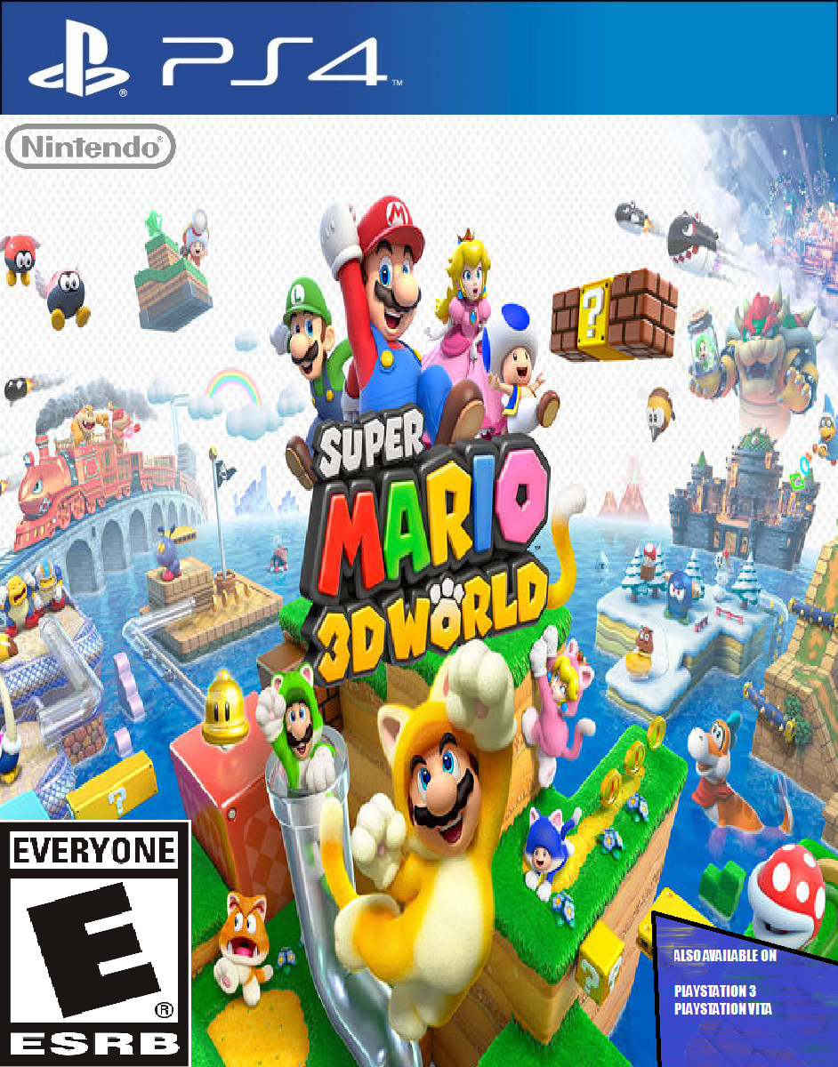 Grønne bønner Rundt om reservation Super Mario 3D World - PlayStation 4 (PS4) by djshby on DeviantArt
