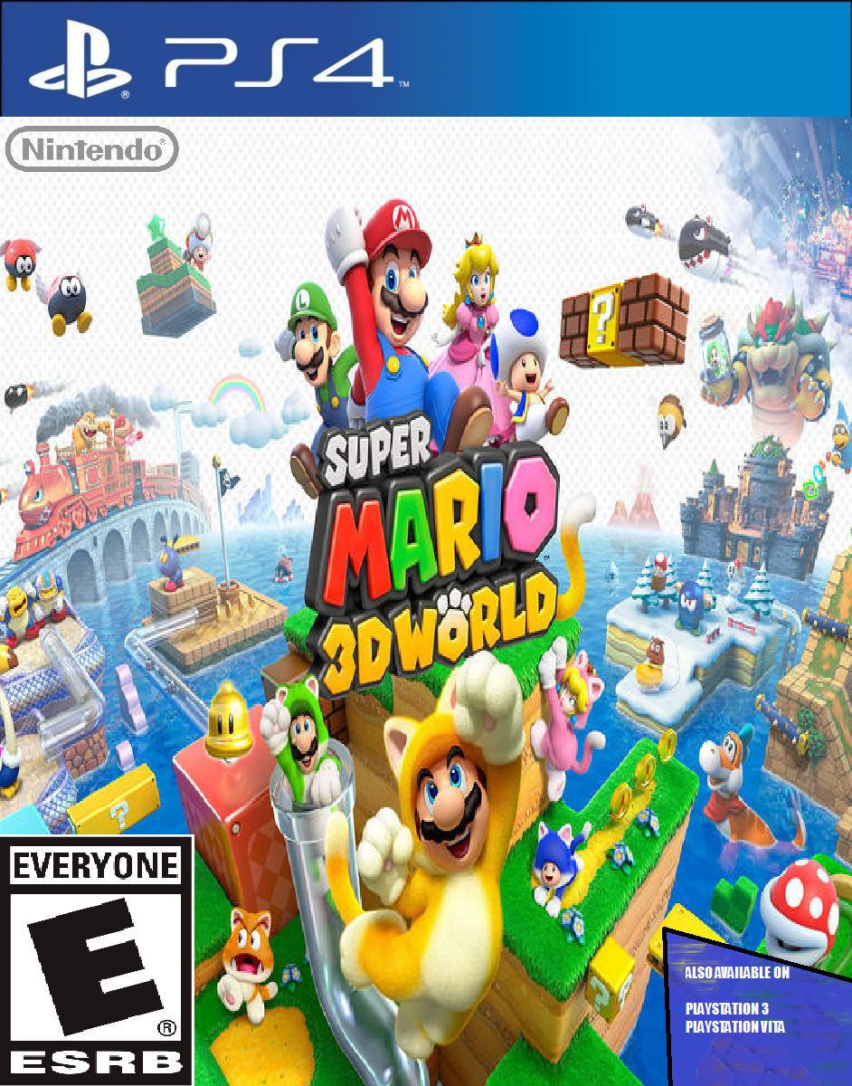 Super Mario 3D World - PlayStation 4 (PS4) by djshby on DeviantArt