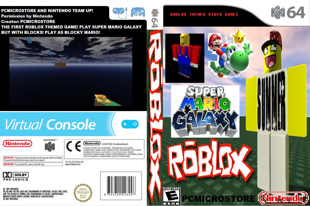 Roblox Super Mario Bros Wii Ware By Djshby On Deviantart - ps4 roblox dvd
