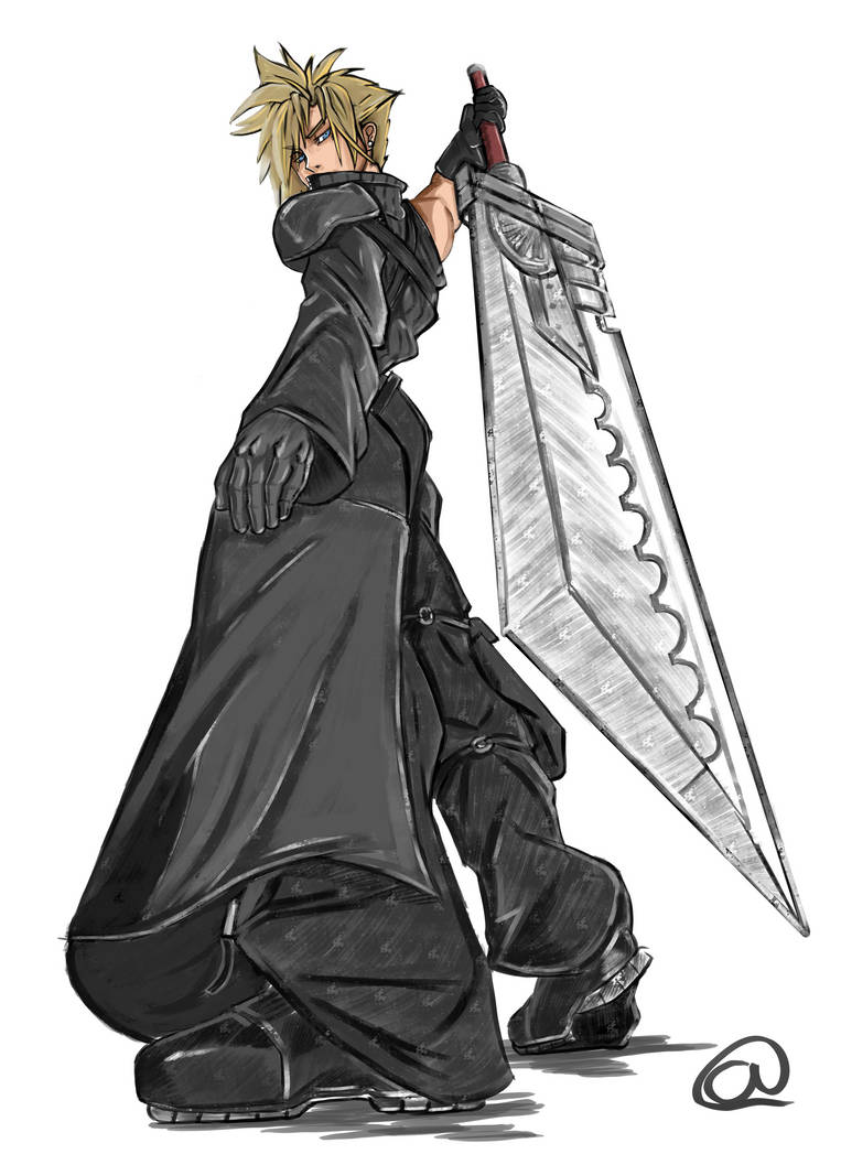 Advent Children: Cloud Strife by CloudOfTheRebellion on DeviantArt
