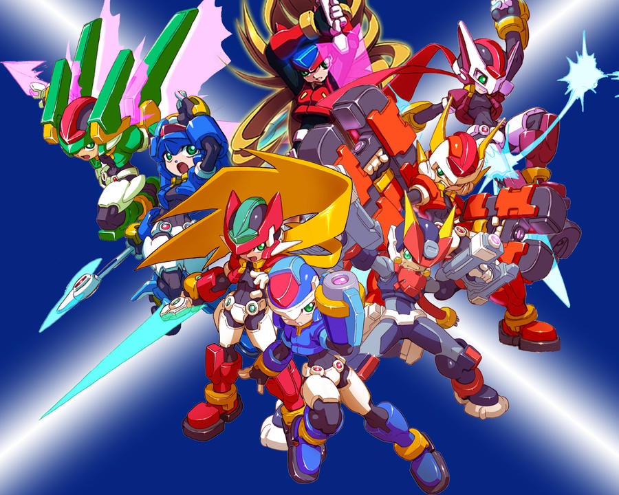 Model Zx Megaman ZX Biometals by Dizzy612 on DeviantArt