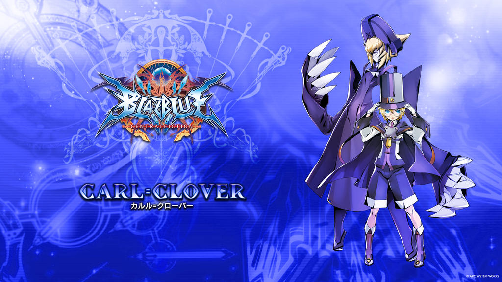 Blazblue Central Ficiton Carl Clover By Dizzy612 On Deviantart