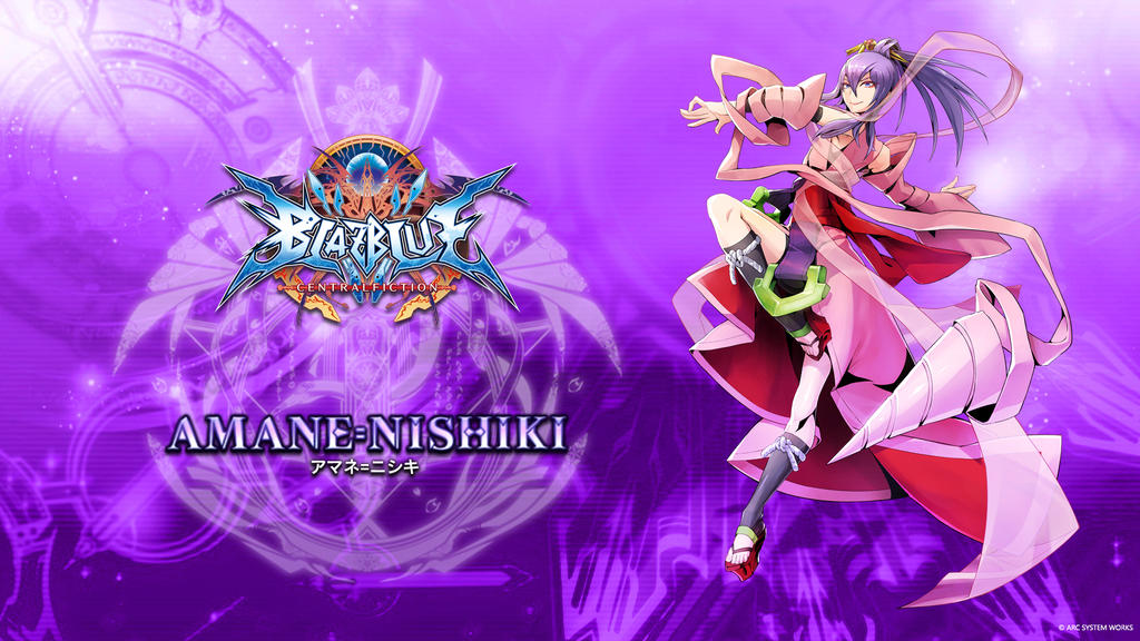 Blazblue Central Ficiton Amane Nishiki By Dizzy612 On Deviantart