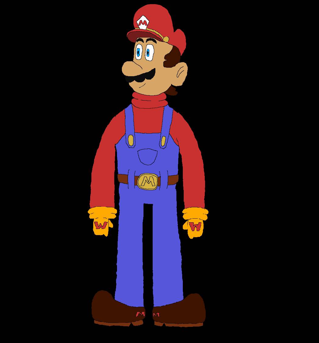Mario Redesign by Glitch-Dem0n on DeviantArt