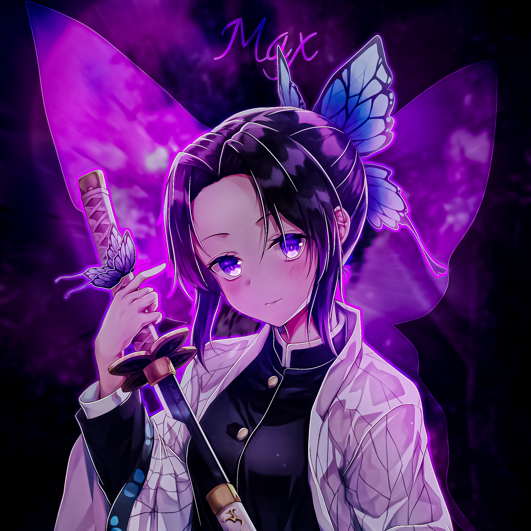 demon slayer, tanjiro, shinobu, edit