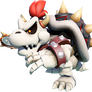 Dry Bowser Tennis 3D Render