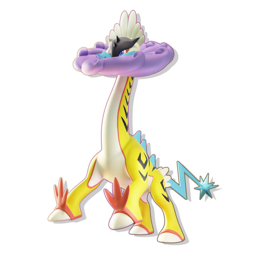 Pokemon Raging Bolt Animation Raging Bolt Unite Style by dzuyngo611 on DeviantArt