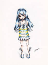 Wendy Marvell - Colored Drawing by InlineSpeedSkater