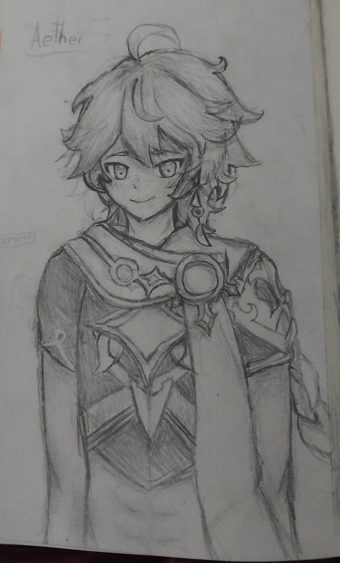 Aether from Genshin Impact by Josefitajaj on DeviantArt