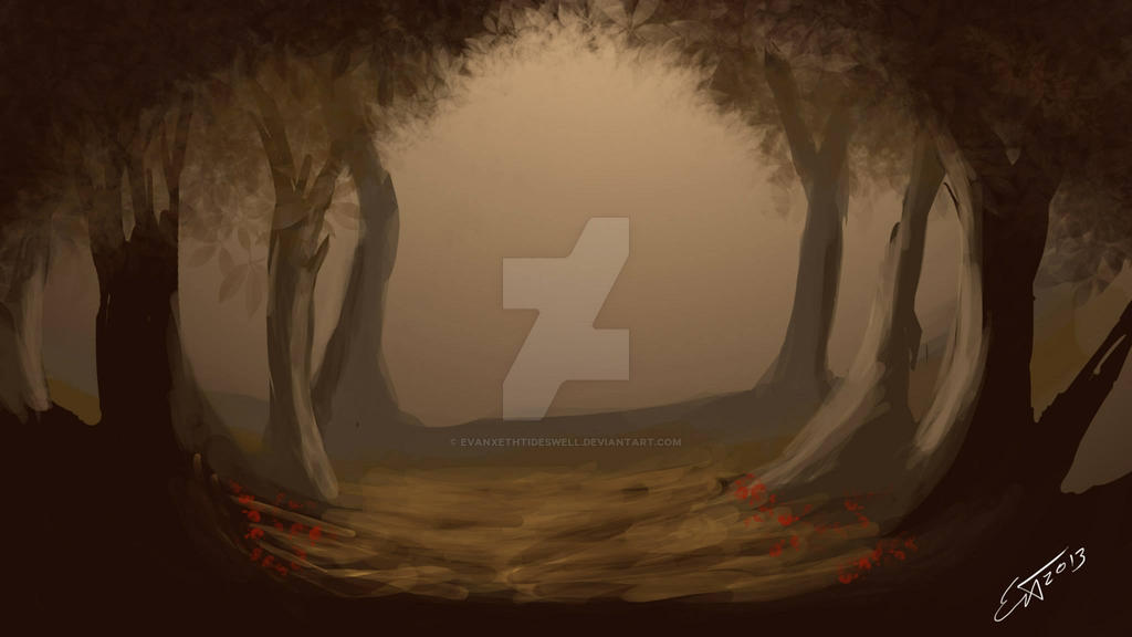 Forest Speed Painting