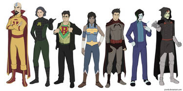 Legend of Korra Superheroes