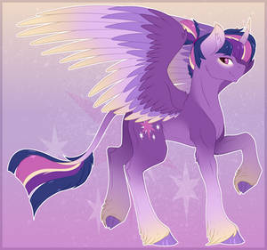 Twilight Sparkle Redesign (+SPEEDPAINT)