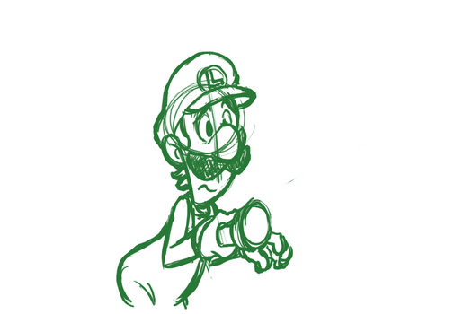 'Maaario!' - Luigi animation test