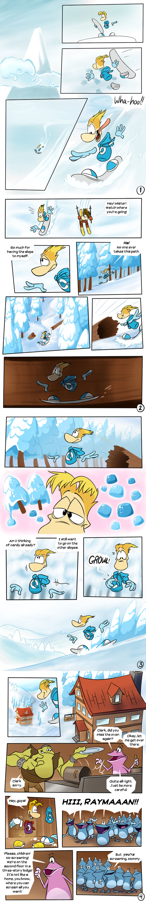 Rayman is Not Pleased by EarthGwee on DeviantArt