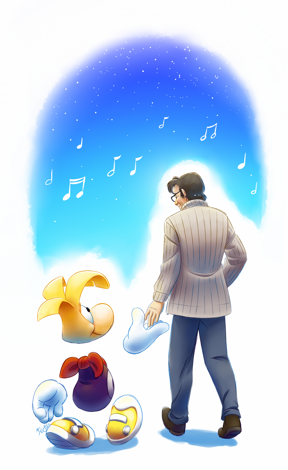 Rayman is Not Pleased by EarthGwee on DeviantArt