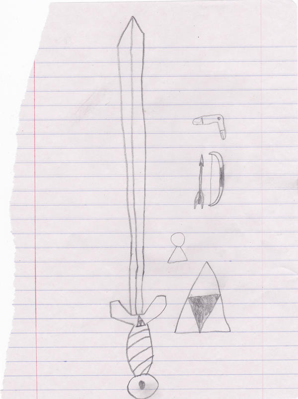 Master Sword Writing Master Sword by Chowder-pan on DeviantArt