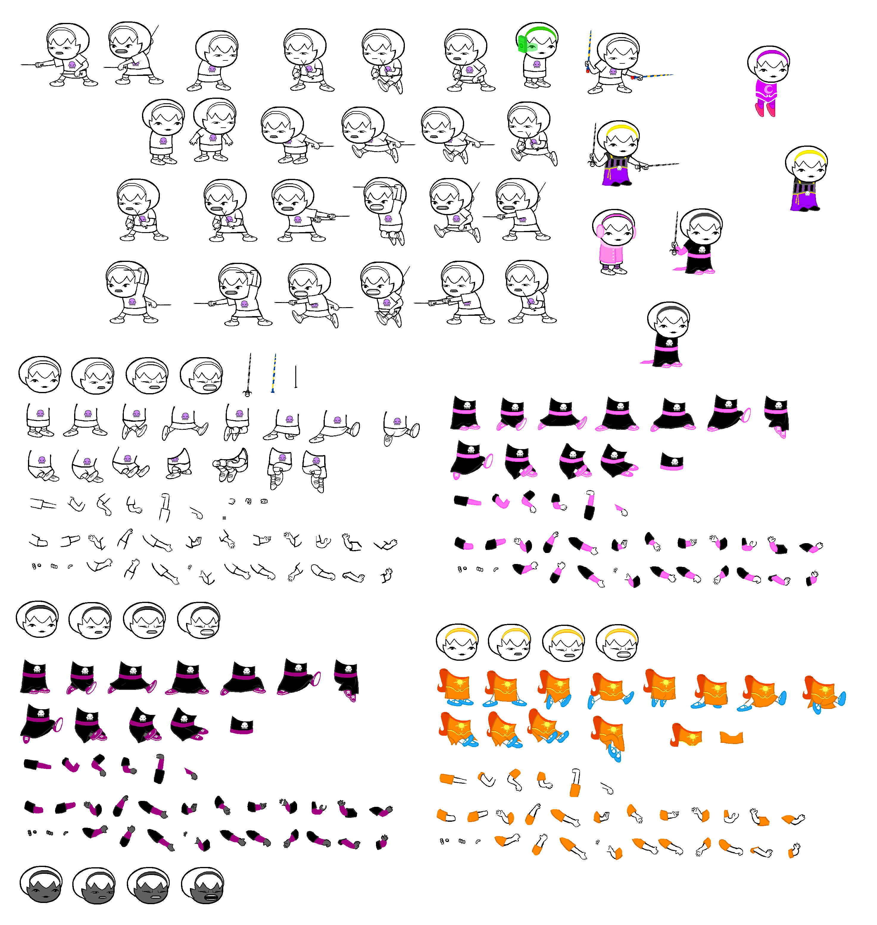Custom Rse Sprite Rose Sprite Sheet by blahjerry on DeviantArt