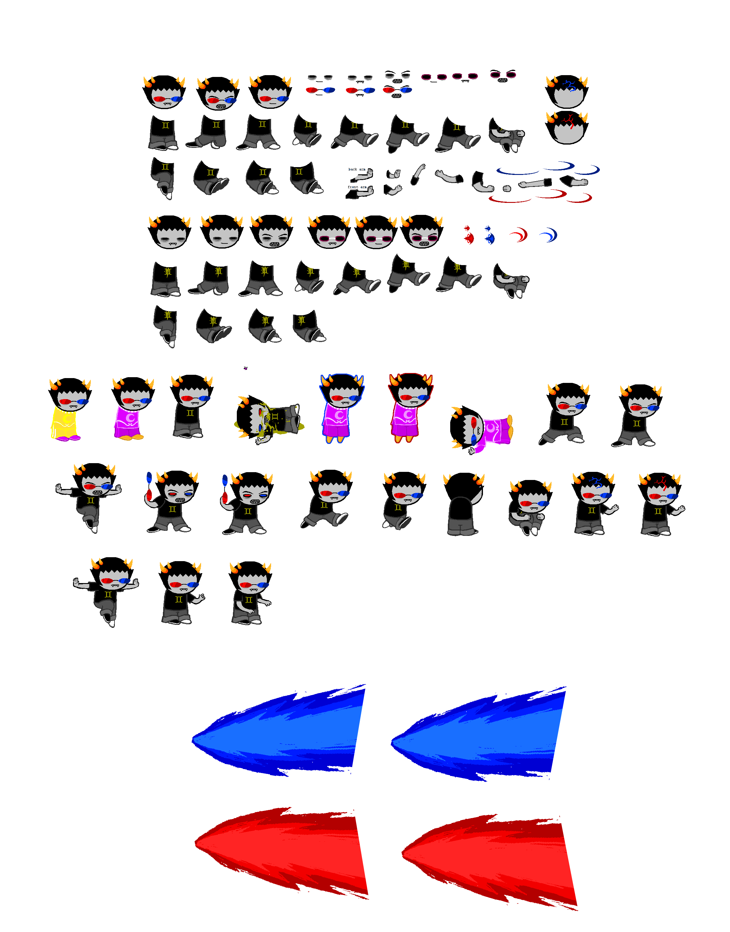 Sollux Sprite Sheet