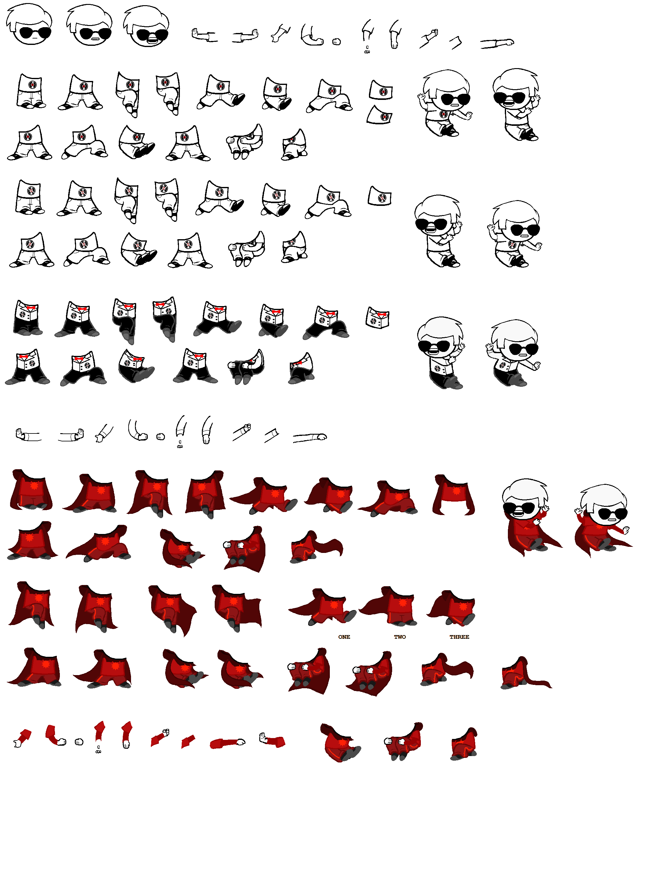 Dave Sprite Sheet