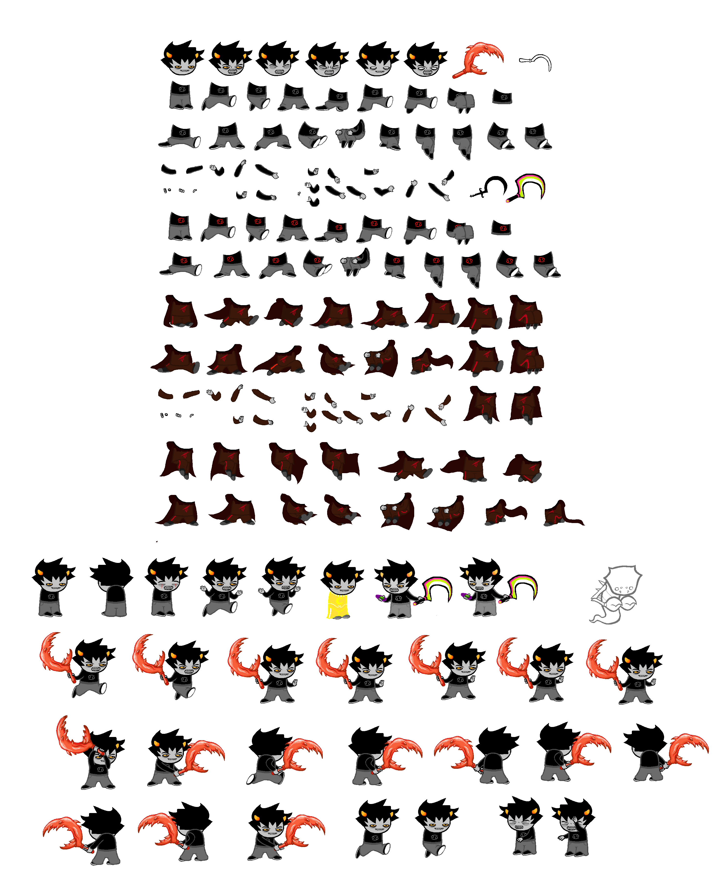 Karkat Sprite Sheet