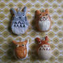 Totoro Clay Bakery Charms