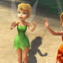 Fawn and Tinkerbell into panic